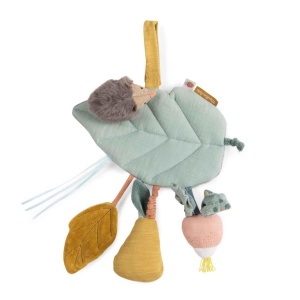 Jucarie senzoriala bebe Frunza cu arici, Moulin Roty - Img 2