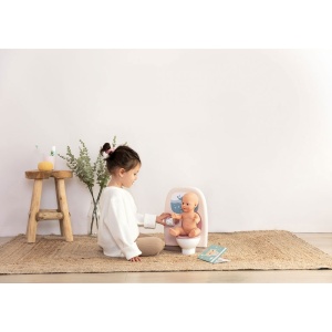 Jucarie Smoby Baby Nurse toaleta crem cu accesorii - Img 8