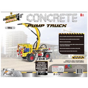 Kit STEM Camion cu pompa pentru turnat ciment, nivel avansat - Img 3