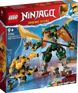 LEGO NINJAGO ROBOTII DIN ECHIPA NINJA A LUI LLOYD SI ARIN 71794