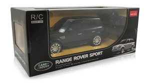 MASINA CU TELECOMANDA RANGE ROVER SPORT NEGRU CU SCARA 1 LA 24 - Img 2
