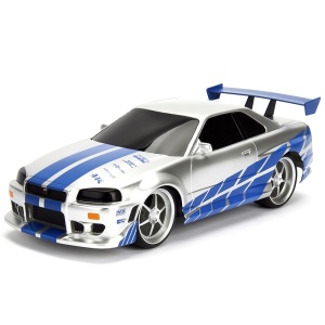 Masina Jada Toys Fast and Furious Nissan Skyline GTR 1:24 cu telecomanda - Img 3