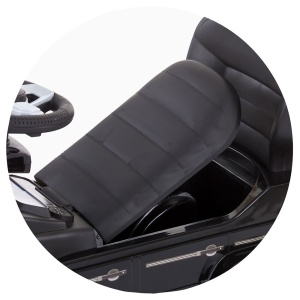 Masinuta de impins Chipolino Mercedes G350 black cu maner si copertina - Img 9