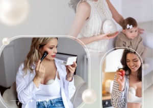 Neno Perla – pompă de sân electronică premium, fără fir, cu trei faze, în formă de scoică - Img 4