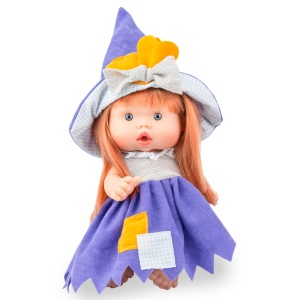 Papusa Marina Pau Nenote Halloween 26 cm Vrajitoare