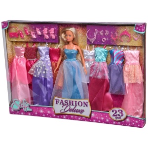 Papusa Simba Steffi Love Fashion Deluxe 29 cm cu accesorii - Img 9