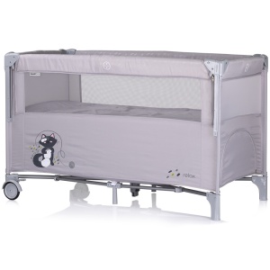 Patut pliabil Chipolino Relax cloud cu laterala culisanta - Img 2