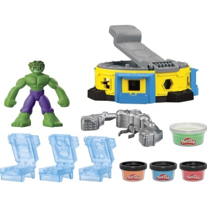 PLAY DOH MARVEL SET HULK LOVESTE SI ZDROBESTE - Img 2