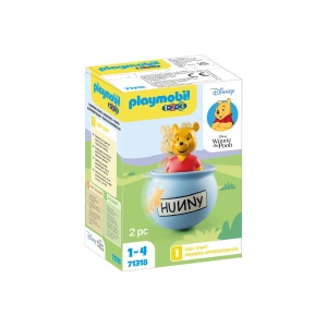 PLAYMOBIL - 1.2.3 & DISNEY: BORCANUL CU MIERE A LUI WINNIE - Img 3