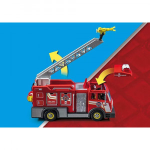 Playmobil - Camion De Pompieri Us - Img 3
