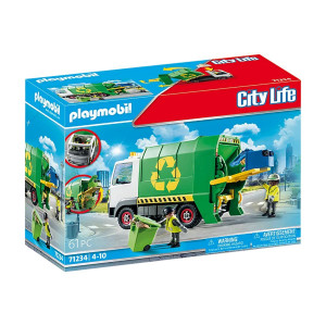 Playmobil - Camion De Reciclare Cu Accesorii - Img 1