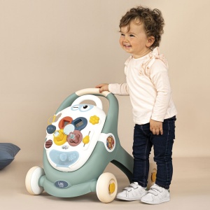 Premergator Smoby Trotty Walker 3 in 1 verde - Img 8