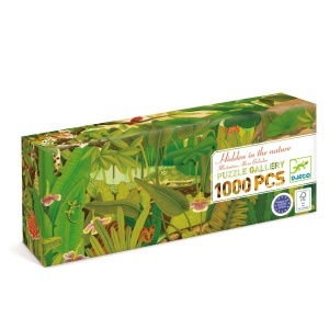 Puzzle galerie Ascuns in natura, Djeco