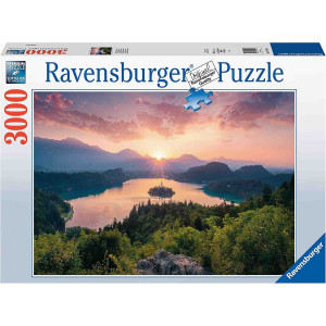 Puzzle Lacul Bled Slovenia, 3000 Piese - Img 2