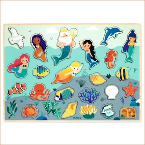 Puzzle lemn Ocean, Djeco - Img 4