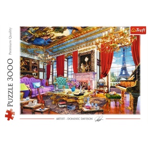 PUZZLE TREFL 3000 PALATUL DIN PARIS - Img 2