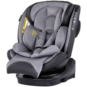 Scaun auto Chipolino Hypnotic I-Size 40-150 cm cu sistem Isofix si sezut rotativ cloud - Img 1
