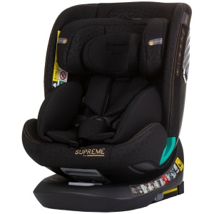 Scaun auto Chipolino Supreme I-Size 40-150 cm cu sistem Isofix obsidian - Img 1