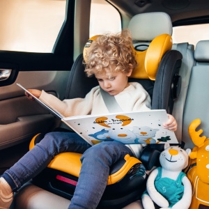 Scaun auto ISOFIX Skiddou Täby, 15-36 kg, Onyx, Negru FARA AMBALAJ/Cutie Originala - Img 10