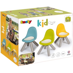 Scaunel cu spatar pentru copii Smoby albastru - Img 6