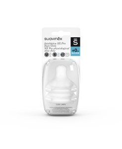 Set 2 tetine SX PRO, debit lent, +0 luni, Suavinex - Img 3