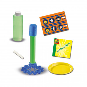 Set baloane de sapun pentru copii - Racheta cu multe inele - Img 3