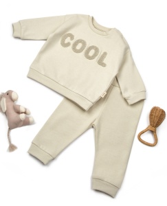 Set bluzita si pantaloni COOL - Verde, BabyCosy