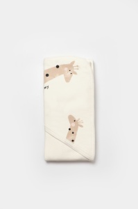 Set de 10 piese pentru nou nascut, 100% bumbac organic, Giraffe, BabyCosy