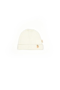 Set de 3 caciulite pentru nou nascut, 100% bumbac organic, Rabbit, BabyCosy