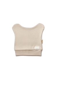 Set de 3 caciulite pentru nou nascut, 100% bumbac organic, TeddyBear, BabyCosy