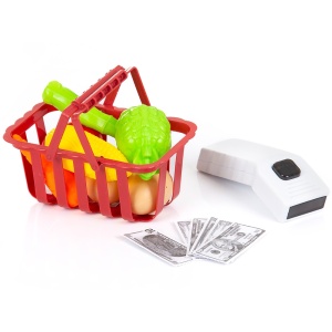 Set jucarie Chipolino Supermarket 78 cm cu lumini, sunete si 76 accesorii - Img 7