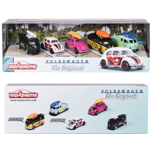 Set Majorette Volkswagen The Originals cu 5 masinute din metal - Img 6