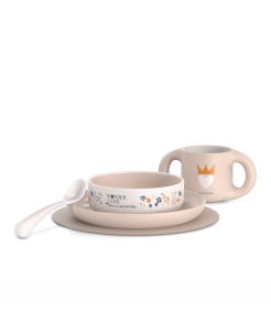 Set pentru masa, ROZ, +6 luni, Go natural, Suavinex