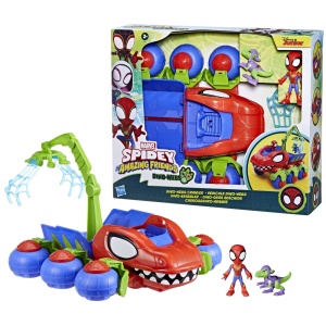 SPIDEY SI PRIETENII LUI UIMITORI MARVEL VEHICUL DINO WEBS CRAWLER - Img 4