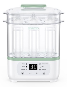 Sterilizator cu abur pentru biberoane 8 in 1 Momcozy