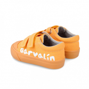 Tenisi canvas pentru copii Garvalin, amarillo