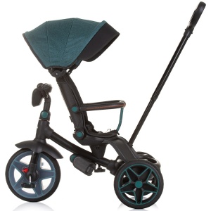 Tricicleta cu copertina si sezut reversibil Chipolino Derby teal - Img 6