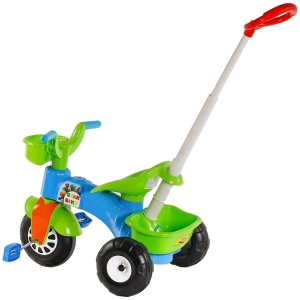 Tricicleta Pilsan Star blue cu maner - Img 2