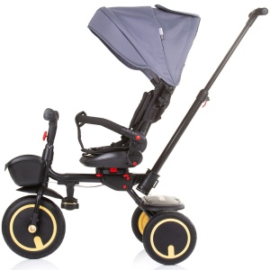 Tricicleta pliabila Chipolino Quick Fold cu sezut reversibil graphite - Img 2