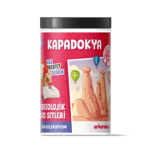 Arkerobox - Mini set arheologic educational si puzzle 3D, Cappadocia