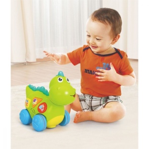 BABY DINOZAURUL INTERACTIV CU MISCARI MELODII SI LUMINI - Img 3