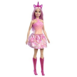 BARBIE PAPUSA BARBIE CU ACCESORII MAGICE DE UNICORN - Img 2