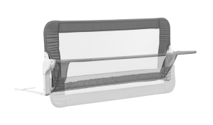 Bariera de protectie, BabyJem, 120 x 48,5 cm, gri