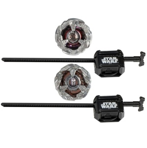 BEYBLADE X STAR WARS PACHET DUO THE MANDALORIAN 3-60F SI MOFF GIDEON 3-80N - Img 2