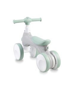Bicicleta cu lumini, sunet si difuzor de balonase, Momi Tobis - Grey - Img 2