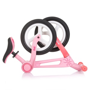 Bicicleta fara pedale pliabila Chipolino Fold X pink - Img 4