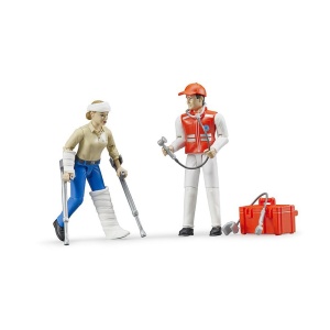 Bruder - Figurine Asistenti Ambulanta Si Accesorii - Img 2