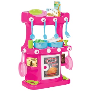 Bucatarie Pilsan Hamarat Kitchen Set pink - Img 1