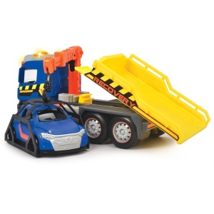 Camion de tractare Dickie Toys Mercedes Recovery cu masinuta - Img 6