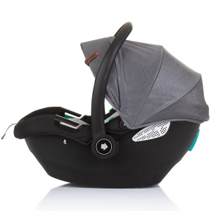 Carucior gemeni Chipolino Duo Smart 3 in 1 silver grey - Img 16